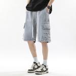 Джинсовые шорты Unisex Moderate Jeep, темно-серый - фото 11