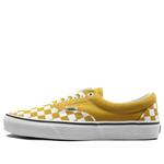 Кроссовки era 'checkerboard - yolk yellow' Vans, желтый - фото