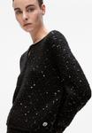 Кардиган KARL LAGERFELD SEQUIN, Black - фото 4