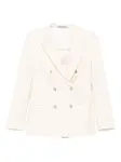 Двубортный блейзер TAGLIATORE, нейтральный - фото