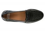 Лоферы Rag & Co Raisa Loafer, Black/Silver Studs - фото 7