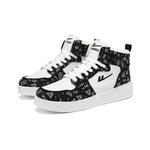 Кроссовки WARRIOR Skateboarding Shoes Unisex High-top, белый/серый - фото 39