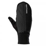 Перчатки Nathan HyperNight Reflective Convertible Mitt, черный - фото