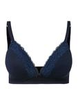 Бюстгальтер Ulla Popken BH ohne Bügel, цвет nachtblau - фото