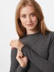 ONLY Лонгслив 'Emma' в темно-сером цвете - фото 5