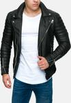 Куртка Reichstadt Leather jacket, Schwarz/Black - фото