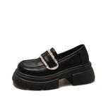 Лоферы женские KAISER, Matte Black - фото