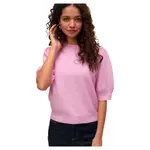Свитер Vero Moda Doffy 2/4 short sleeve, розовый - фото 4