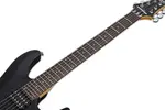 Электрогитара Schecter C-6 Deluxe с тремоло Floyd Rose, сатиново-черная - фото 14