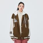 Бейсбольная куртка унисекс Crayon Shinchan, черный - фото 77