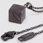 Стальные колье мужские Premium Gray EMPORIO ARMANI - фото 6