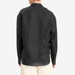 Льняная рубашка Studio Nicholson, синий - фото 3