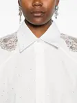 Хлопковая рубашка Giuseppe Di Morabito, белый - фото 5