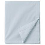 Простыня IKEA DVALA, 240x260 см, светло-голубой - фото