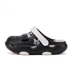 Pnj Клоги унисекс черно-белые, цвет Black White - фото