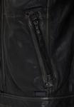 Куртка Mustang Leather jacket, Schwarz/Black - фото 8