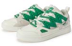 Кроссовки Kappa Skateboard Shoes Unisex Low-Top Winter White/Pale Green - фото 4