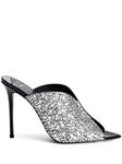 Giuseppe Zanotti мюли Intriigo Crystal, черный - фото