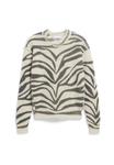 Джемпер ARMEDANGELS BALBAA ZEBRARAA, Oatmilk-Black/Mottled Grey - фото 6
