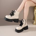 Medd Белые женские ботинки Ankle Boots - фото 6