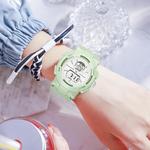 Disney Часы Mickey Series Electronic Movement TPU Strap Watch Unisex Silver Dial - фото 5