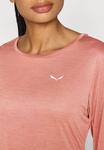 Топ Salewa PUEZ TEE, Desert Pink /Light Pink - фото 6