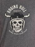 Футболка "Work Hard Ride Easy" Raging Bull, Charcoal - фото 8