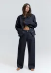 Бочка с широкой ногой Pull&Bear, Dark Blue - фото 2