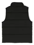 Дутый жилет с декором Lens C.P. Company Kids, черный - фото 2