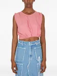 Укороченный топ Lourdes, розовый - фото