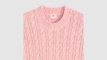 Пуловер Boyfriend Cable Crewneck Levi's, Peachskin - Pink - фото 6
