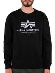 Толстовка ALPHA INDUSTRIES Basic Reflective, черный - фото