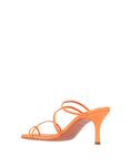 Сандалии Amina Muaddi, оранжевый - фото 3