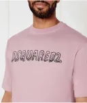 Футболка Loose fit Dsquared2, розовый - фото 4