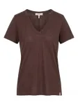 Футболка с V-образным вырезом Rag & Bone, коричневый - фото