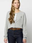 Вязаный кардиган U.S. POLO ASSN. Kimmi, Mottled Grey - фото 6