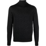 Свитер мужской серо-черный EMPORIO ARMANI - фото