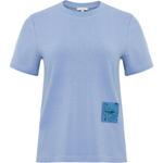 Футболка с принтом JW Anderson, синий - фото