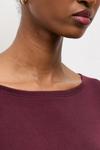 Лонгслив Answear.LAB, бордовый - фото 5