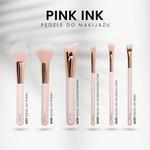 Кисть для рассыпчатой ​​пудры, 1 шт. Donegal, Pink Ink - фото 3