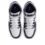 (GS) Air Jordan 1 Mid 'Obsidian White' - фото 2