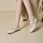 Туфли Мэри Джейн женские Gemeiq, цвет Sand - фото 7