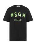 Футболка Msgm, черный - фото