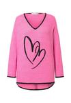 Джемпер BEQUEME PASSFORM HERZ-MOTIV MIAMODA, розовый - фото 7