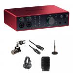 Аудиоинтерфейс Focusrite Scarlett 16i16 USB-C Audio/MIDI Interface with - фото