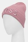 Шерстяная шапка Boss, розовый - фото 2
