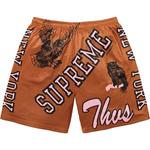 Варсити меш шорты Supreme, черный - фото 11