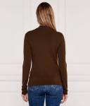 Свитер женский Marc Cain облегающего кроя из вискозы, коричневый - фото 3