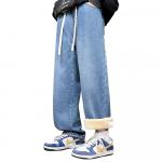 Джинсы Unisex Jeep, Светло-голубые на флисовой подкладке - фото 9