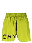 Плавки-шорты с логотипом Givenchy, зеленый - фото 2